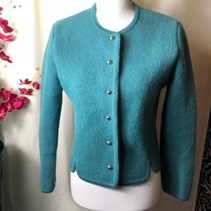 The Eagles Eye 100% Boiled Wool Jacket Size 10